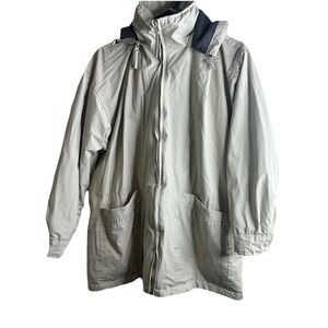 Misty Harbor men's Tan Rain Coat Size medium Polyvinyl Chloride See Photos